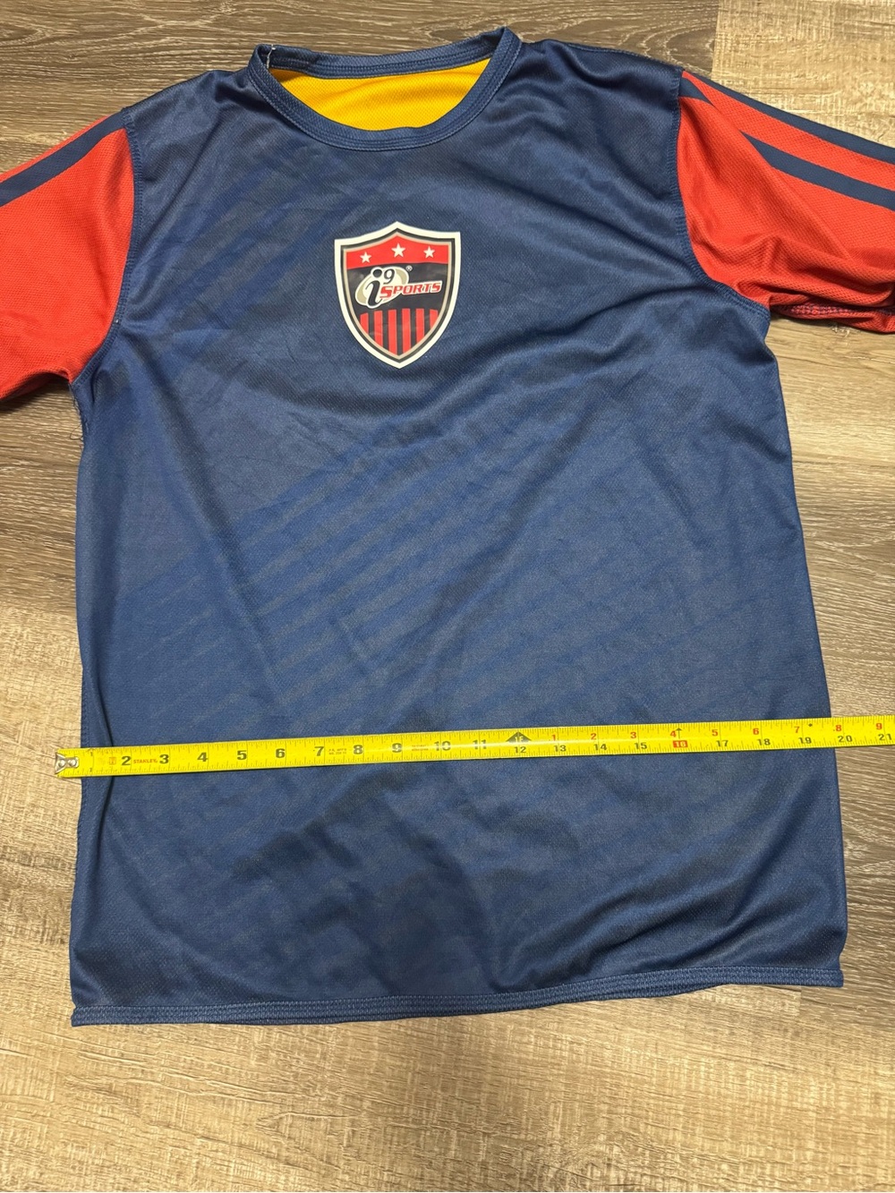 Kids' Navy & Red Athletic Jersey Top - Picture 3 of 6